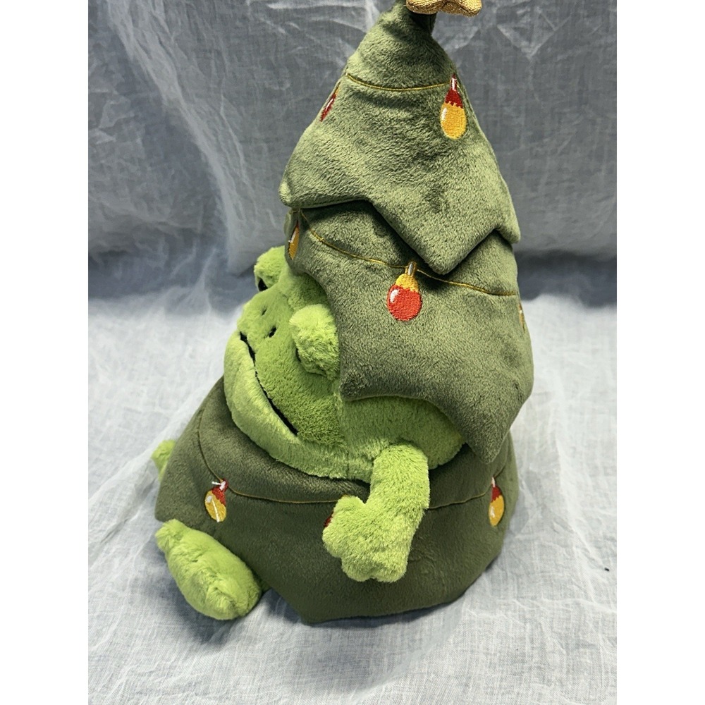 Jellycat Christmas Tree Ricky Rain Frog - NWT New w Tags - Holiday - Authentic - Picture 4 of 14